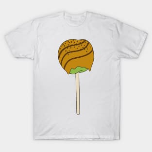 Caramel Candy Apple Fall Treat T-Shirt